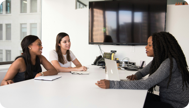 Career coaching session